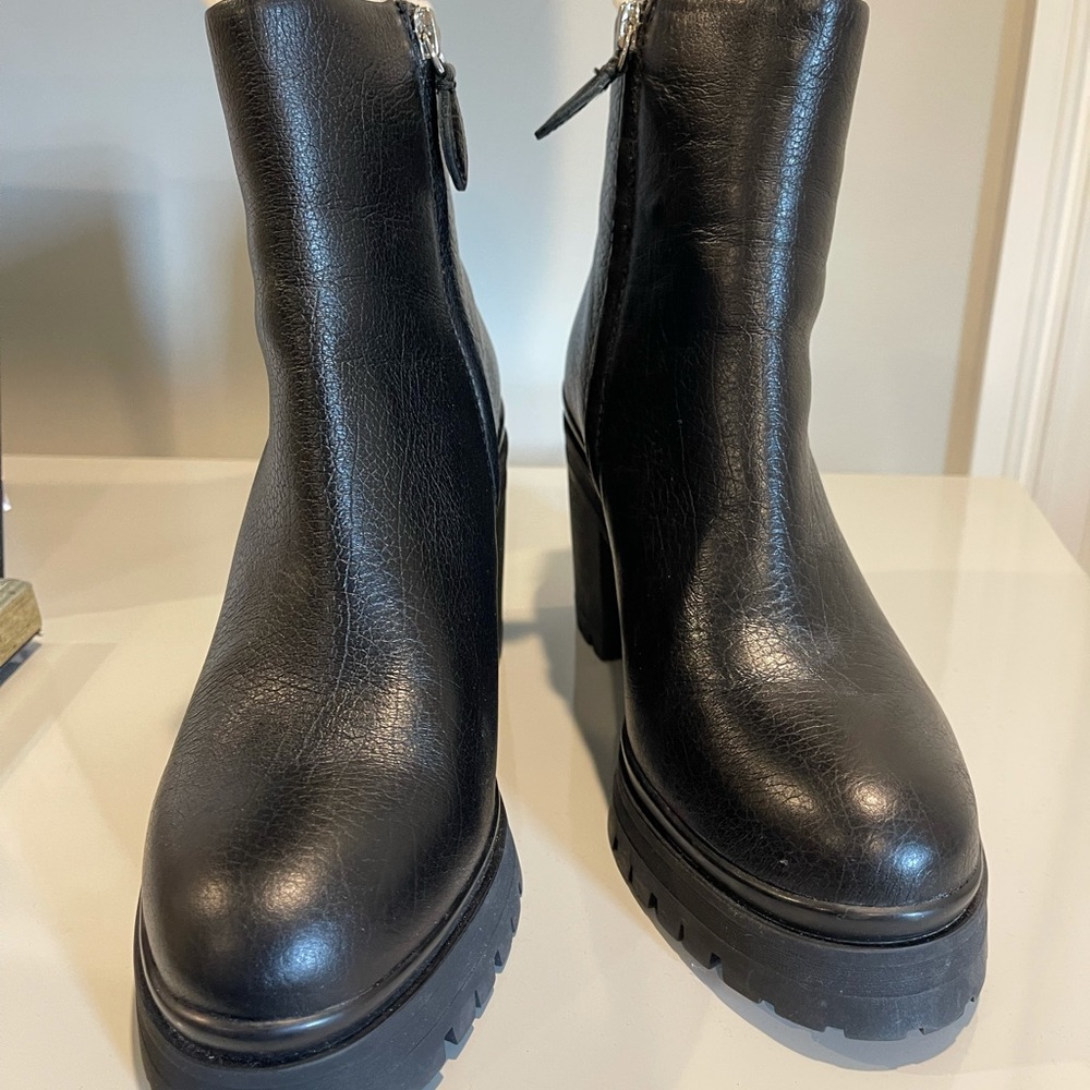 Rebecca Minkoff Milano Shearling booties | Sz 8.5 - Picture 6 of 8